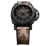 Panerai Submersible QuarantaQuattro GMT Navy SEALs Carbotech� 44mm Mens Watch
