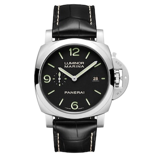 Panerai Luminor Marina 44mm Mens Watch Black