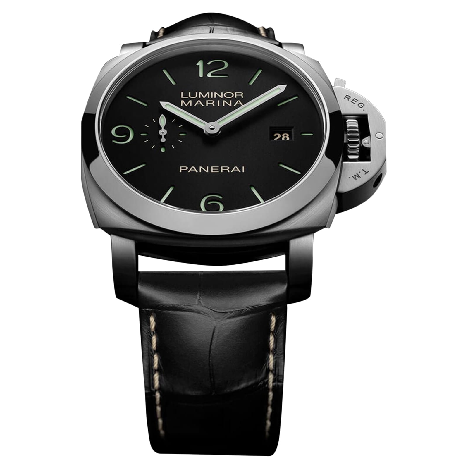 Panerai Luminor Marina 44mm Mens Watch Black