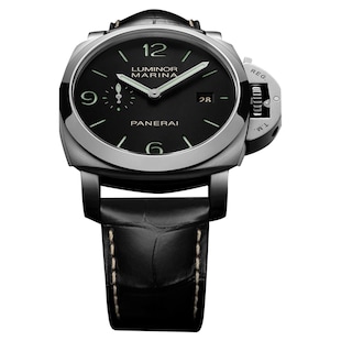 Panerai Luminor Marina 44mm Mens Watch Black