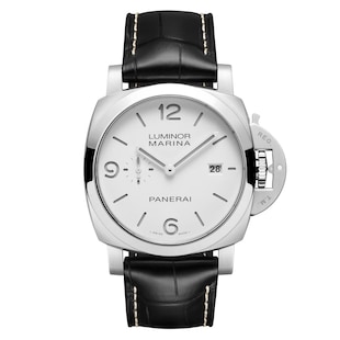 Panerai Luminor Marina 44mm Mens Watch White