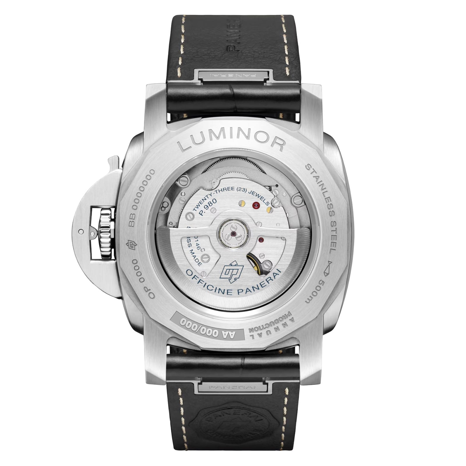 Panerai Luminor Marina 44mm Mens Watch White