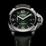 Panerai Luminor Marina Titanio 44mm Mens Watch Green