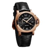 Panerai Luminor Quaranta BiTempo Goldtech 40mm Mens Watch Black