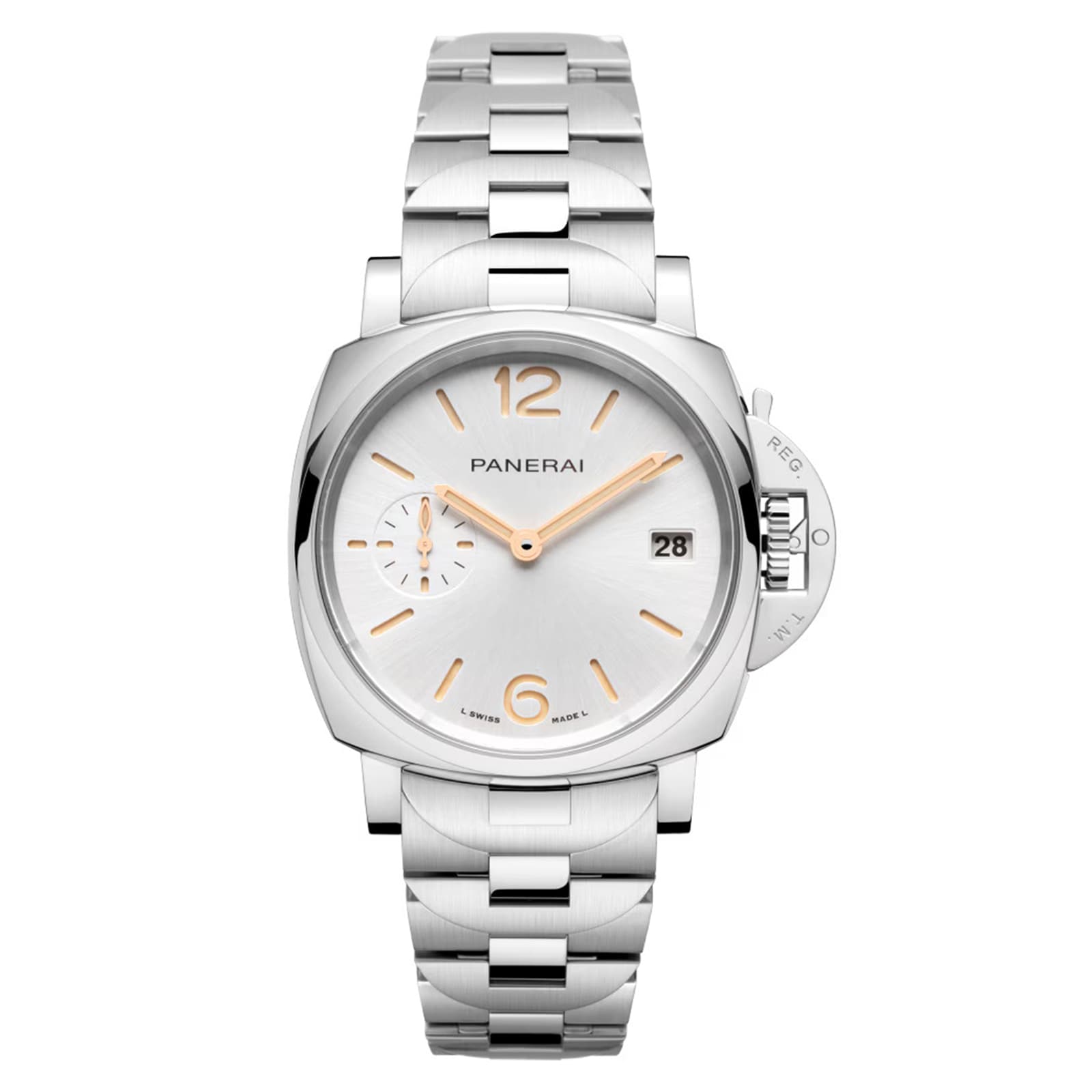 Panerai Luminor Due 38mm Ladies Watch White