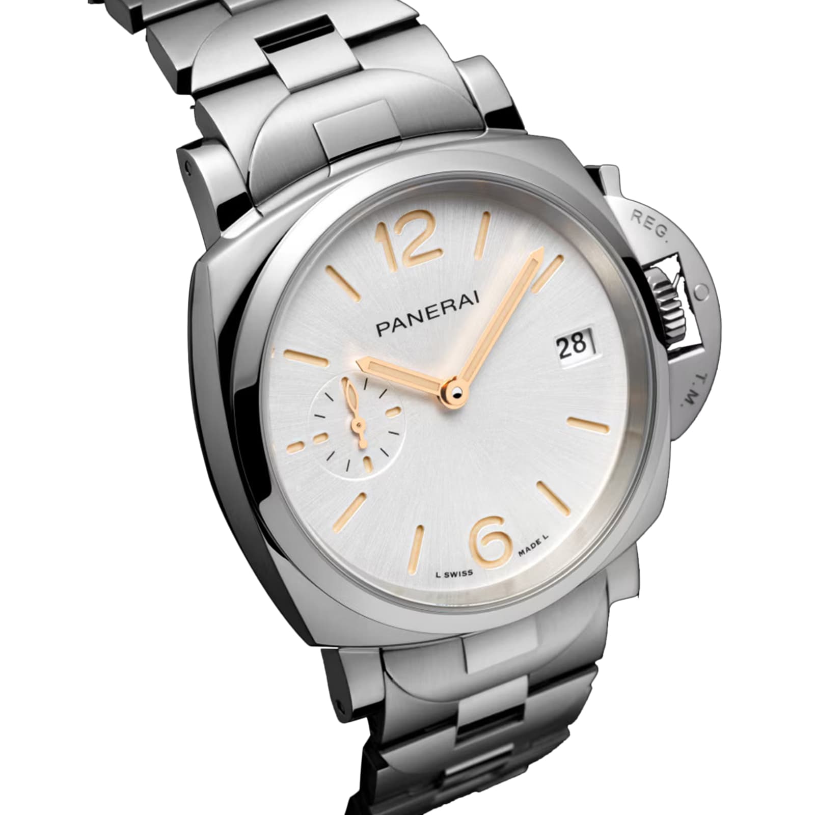 Panerai Luminor Due 38mm Ladies Watch White