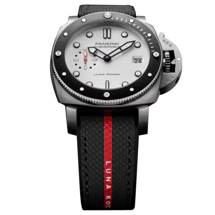 Panerai Submersible Luna Rossa 42mm Mens Watch