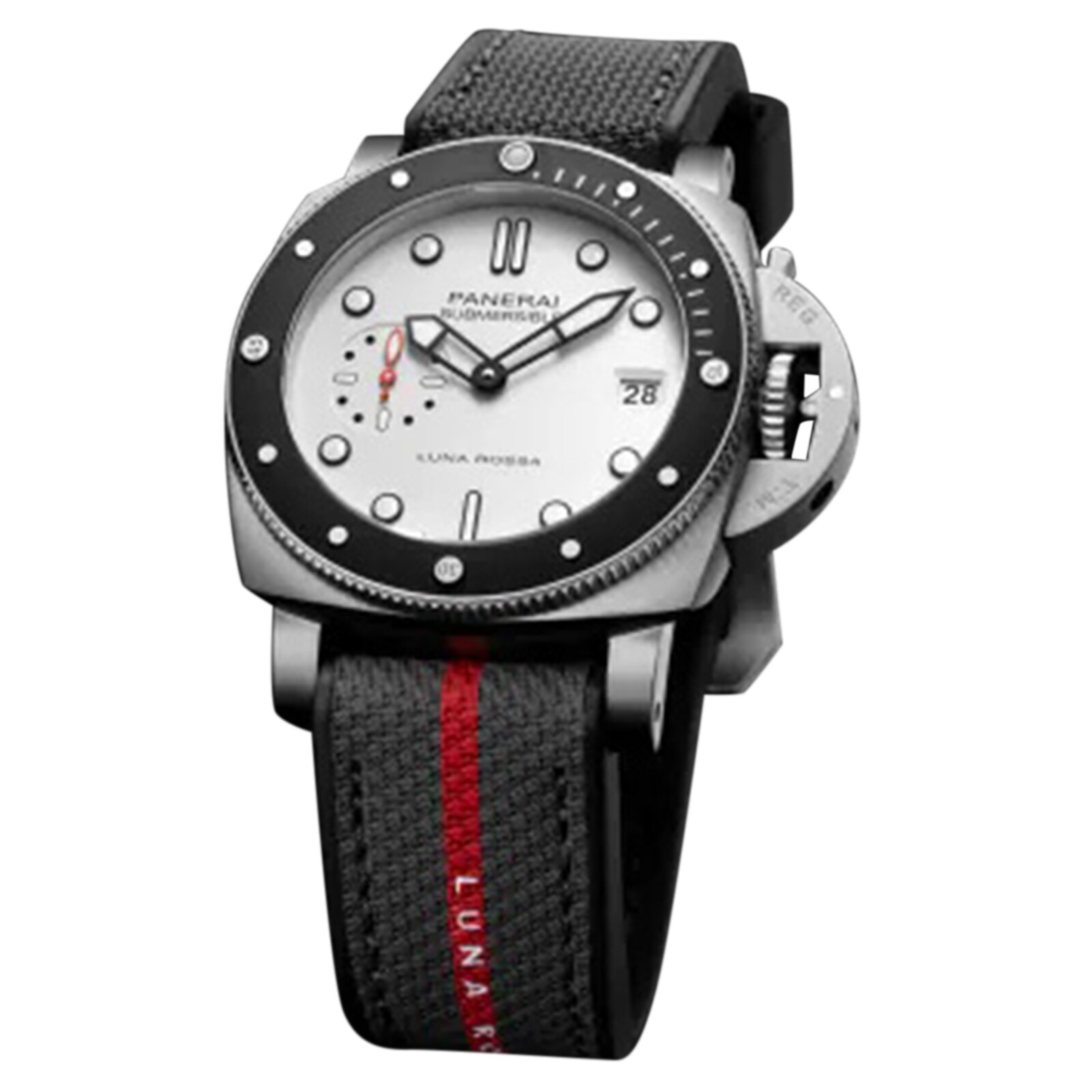 Panerai Submersible Luna Rossa 42mm Mens Watch