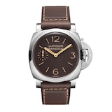Panerai Luminor 44mm Mens Watch Brown - Interchangeable Strap