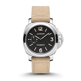 Panerai Luminor 42mm Mens Watch Black Dial