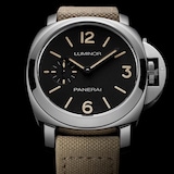 Panerai Luminor 42mm Mens Watch Black Dial
