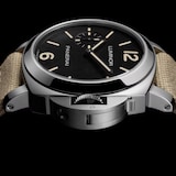 Panerai Luminor 42mm Mens Watch Black Dial