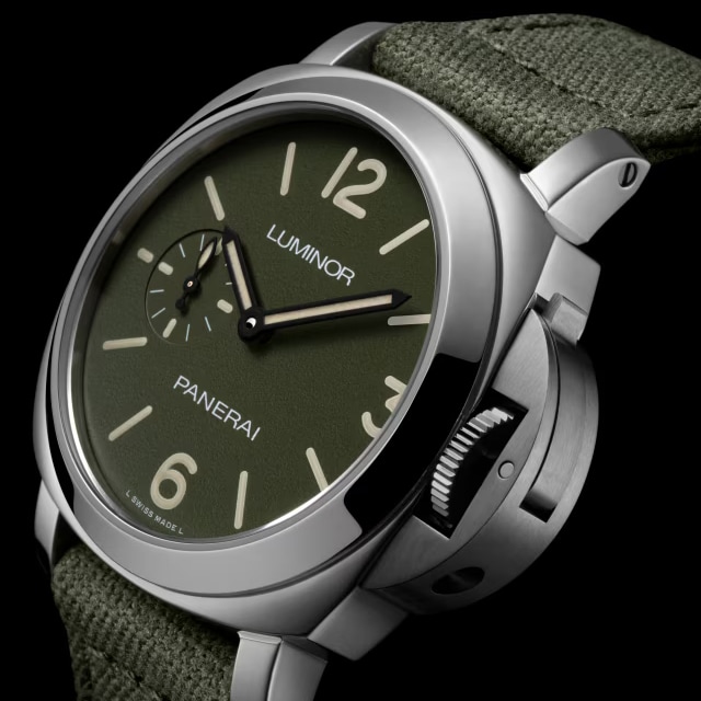 Panerai Luminor 42mm Mens Watch Green Dial Panerai Luminor 42mm Mens Watch Green Dial