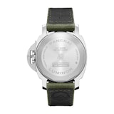 Panerai Luminor 42mm Mens Watch Green Dial