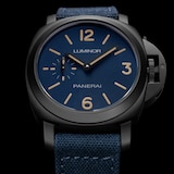 Panerai Luminor 42mm Mens Watch Blue Dial