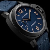 Panerai Luminor 42mm Mens Watch Blue Dial
