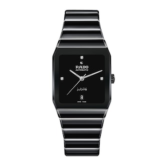 Rado Anatom Automatic Diamonds 32.5mm Unisex Watch Black Rado Anatom Automatic Diamonds 32.5mm Unisex Watch Black
