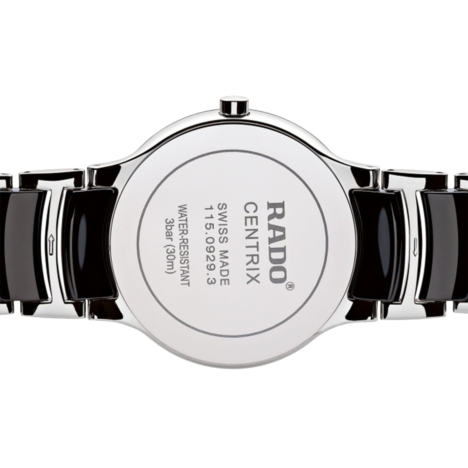 Rado water resistant stainless steel back best sale