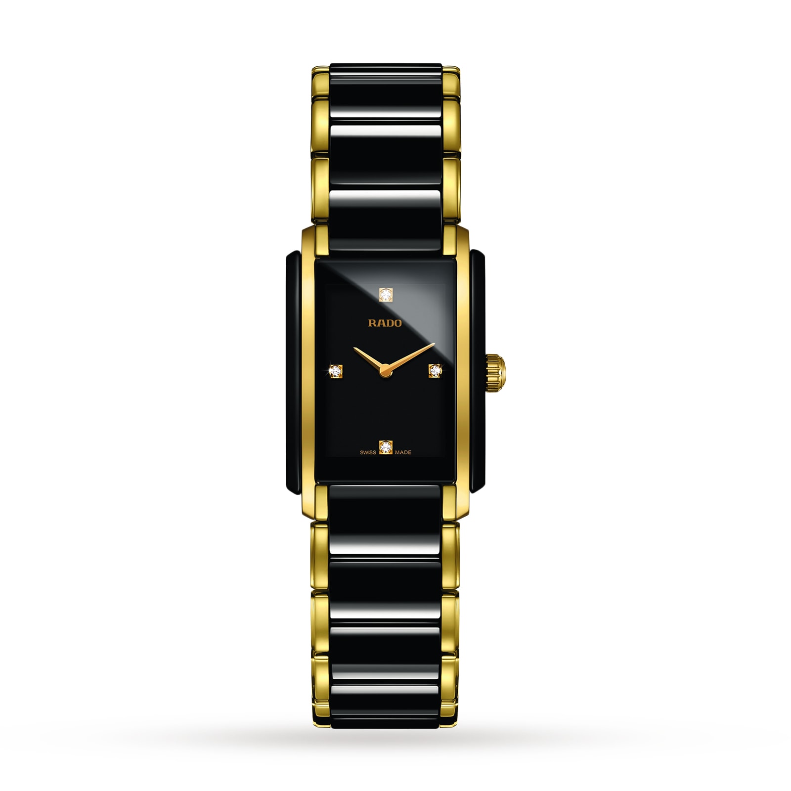 Rado black and gold best sale