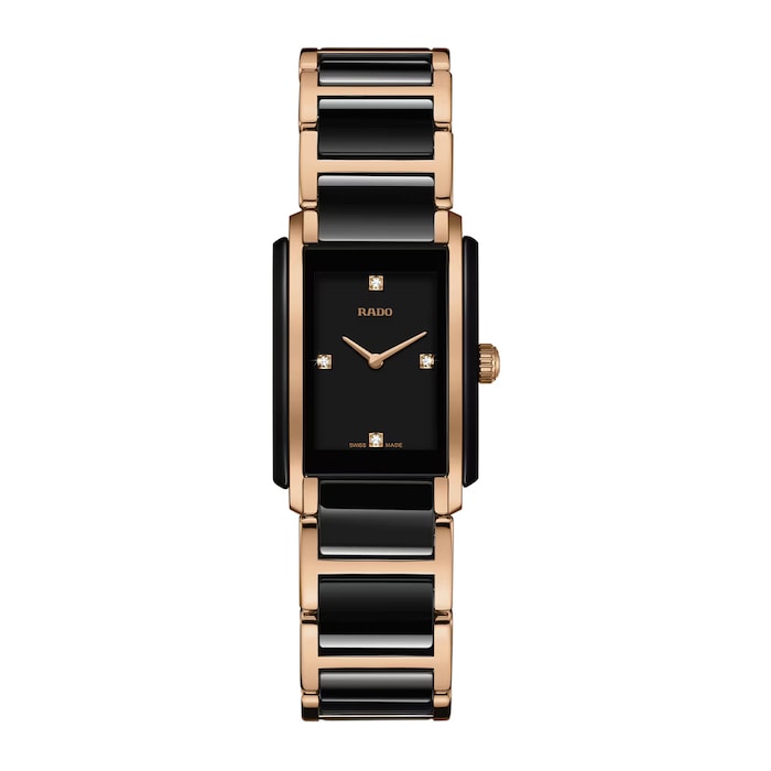 Rado Integral Diamonds 23mm Ladies Watch Black