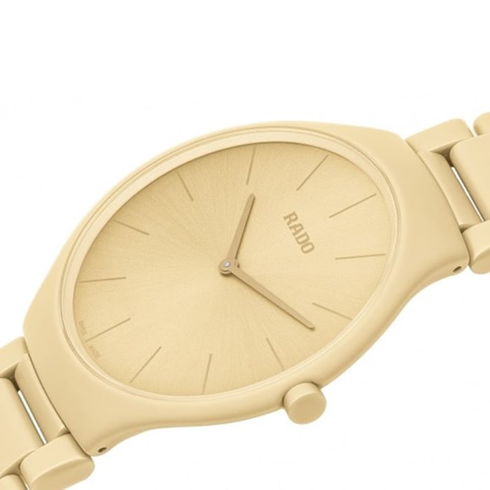 Rado True Thinline Les Couleurs Le Corbusier Cream White