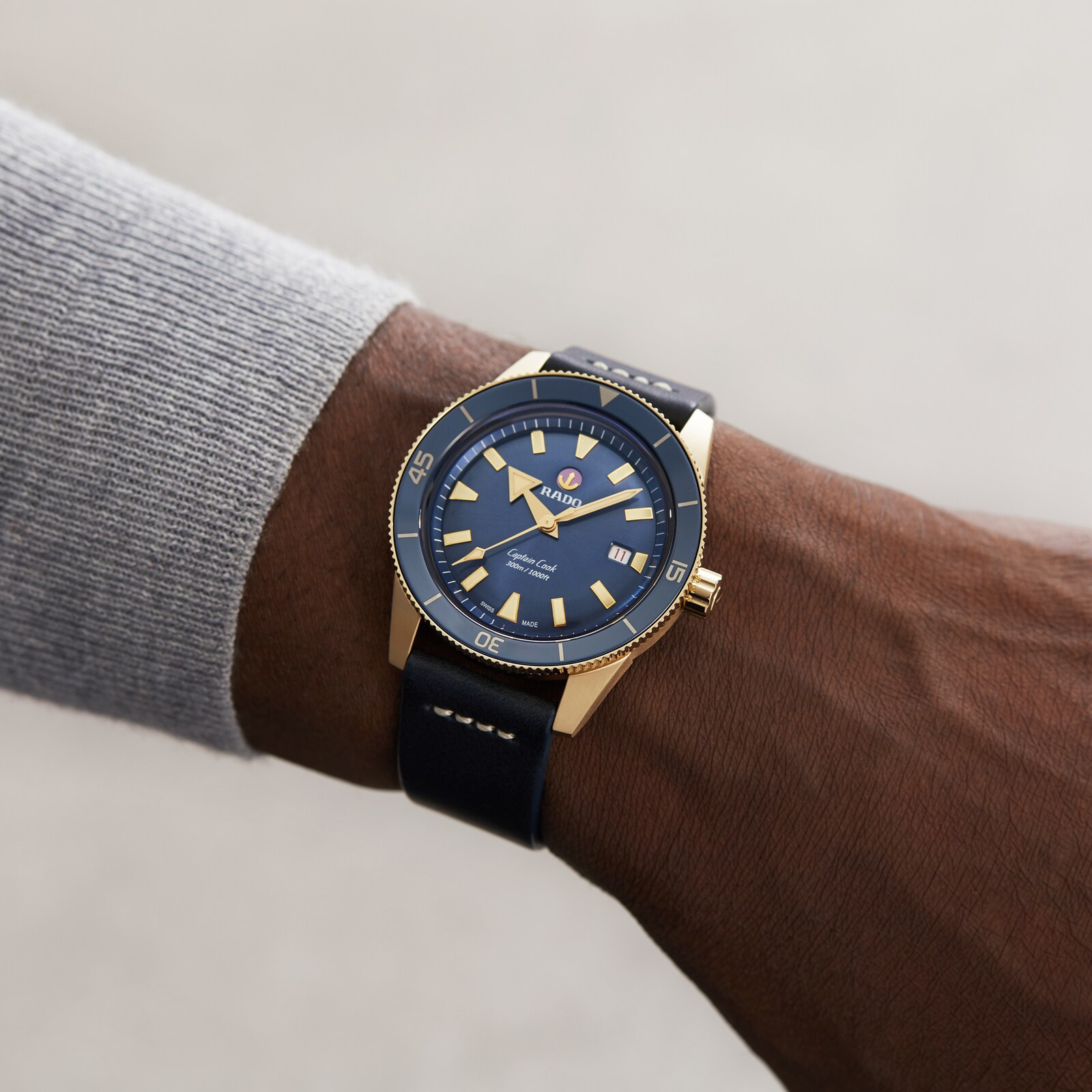 Rado Captain Cook Automatic Bronze Mens Watch