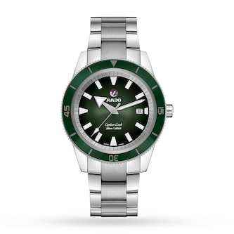 Rado Captain Cook Green Automatic Mens Watch Rado Captain Cook Green Automatic Mens Watch