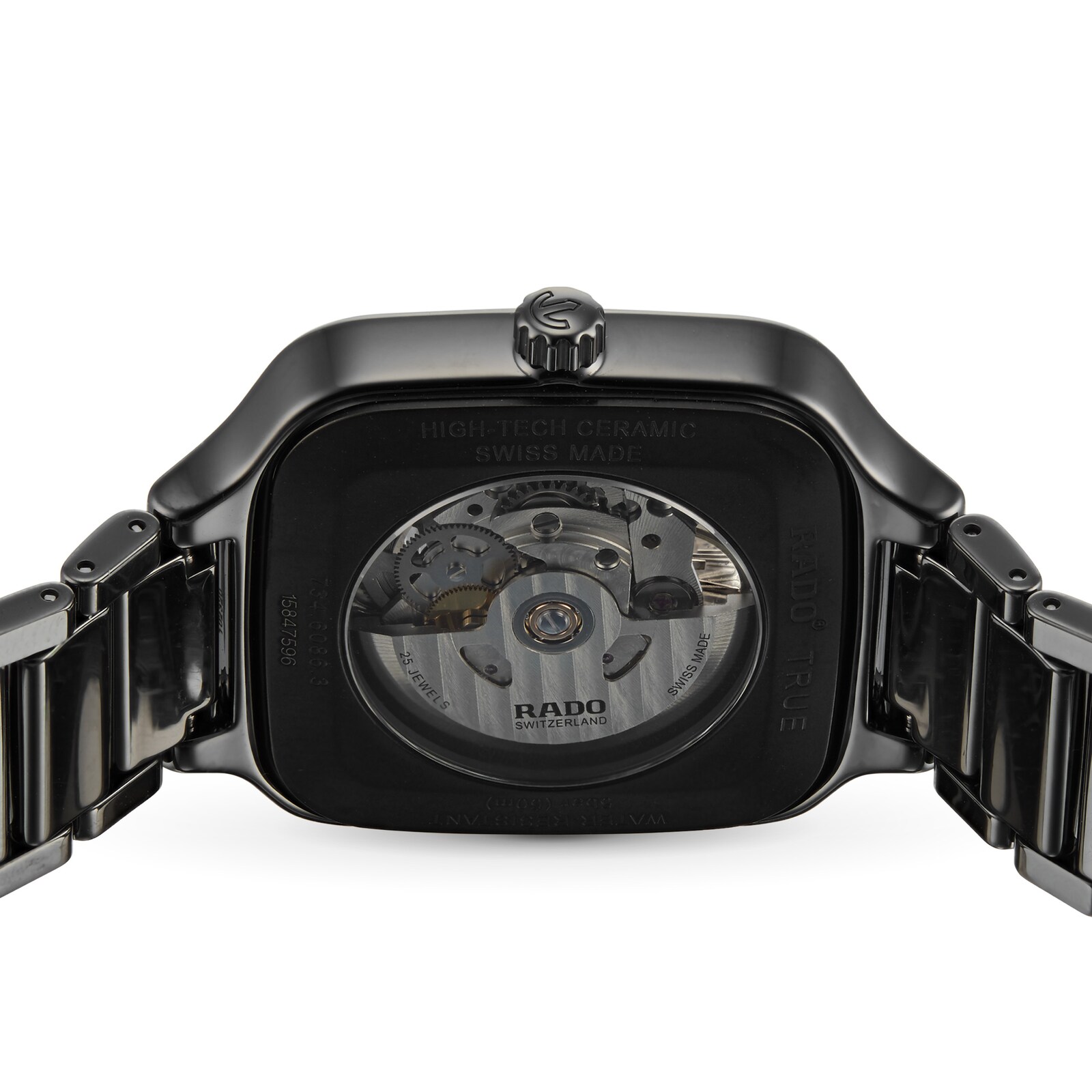 Rado True Square Open Heart Mens Watch
