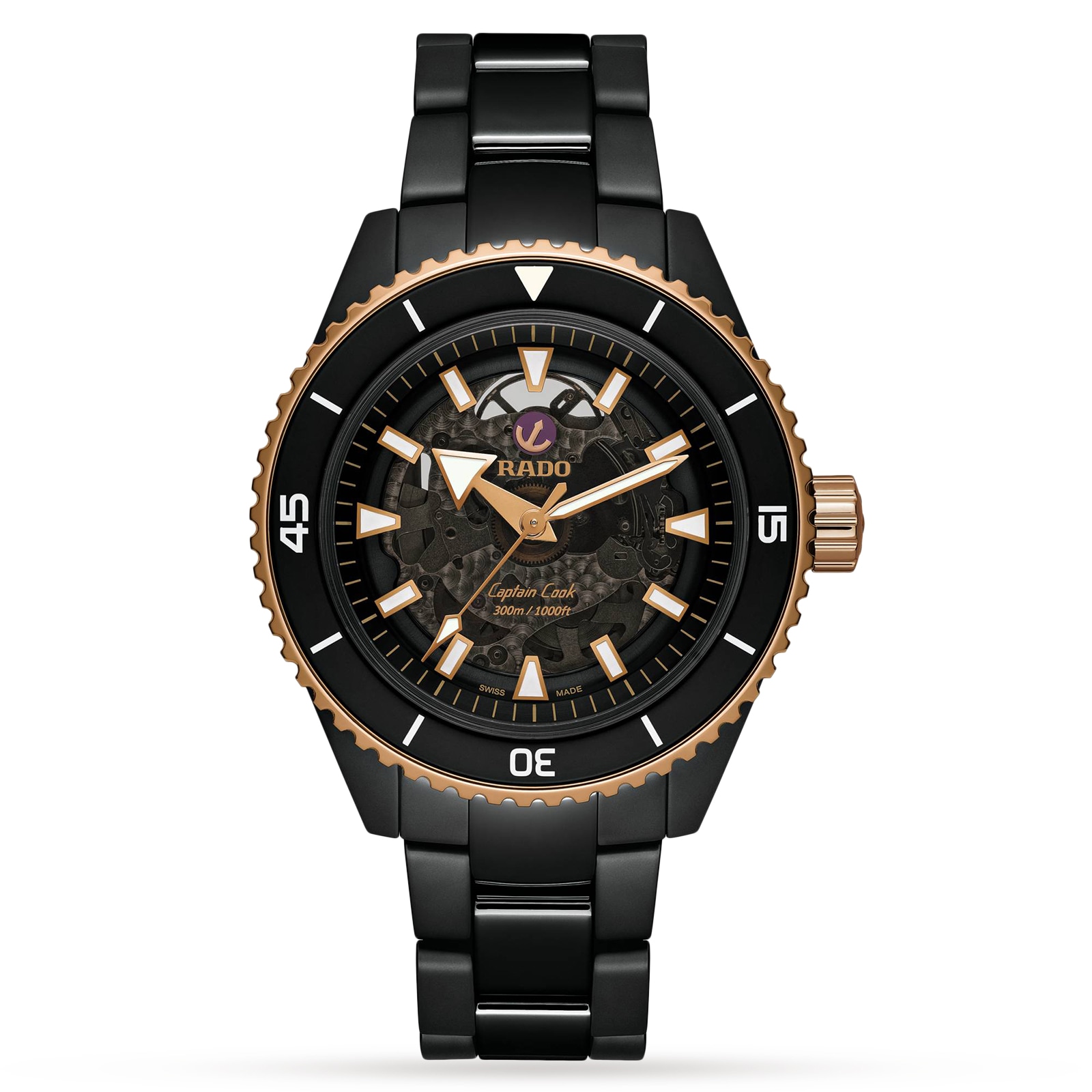 Rado Captain Cook Hrithik Roshan Special Edition Black Dial Super High  Quality Swiss Automatic Watch - Billionare Watches