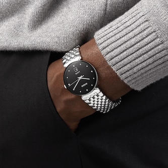 Rado Florence 38mm Mens Watch Black Rado Florence 38mm Mens Watch Black