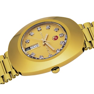 Rado DiaStar 35mm Mens Watch Gold