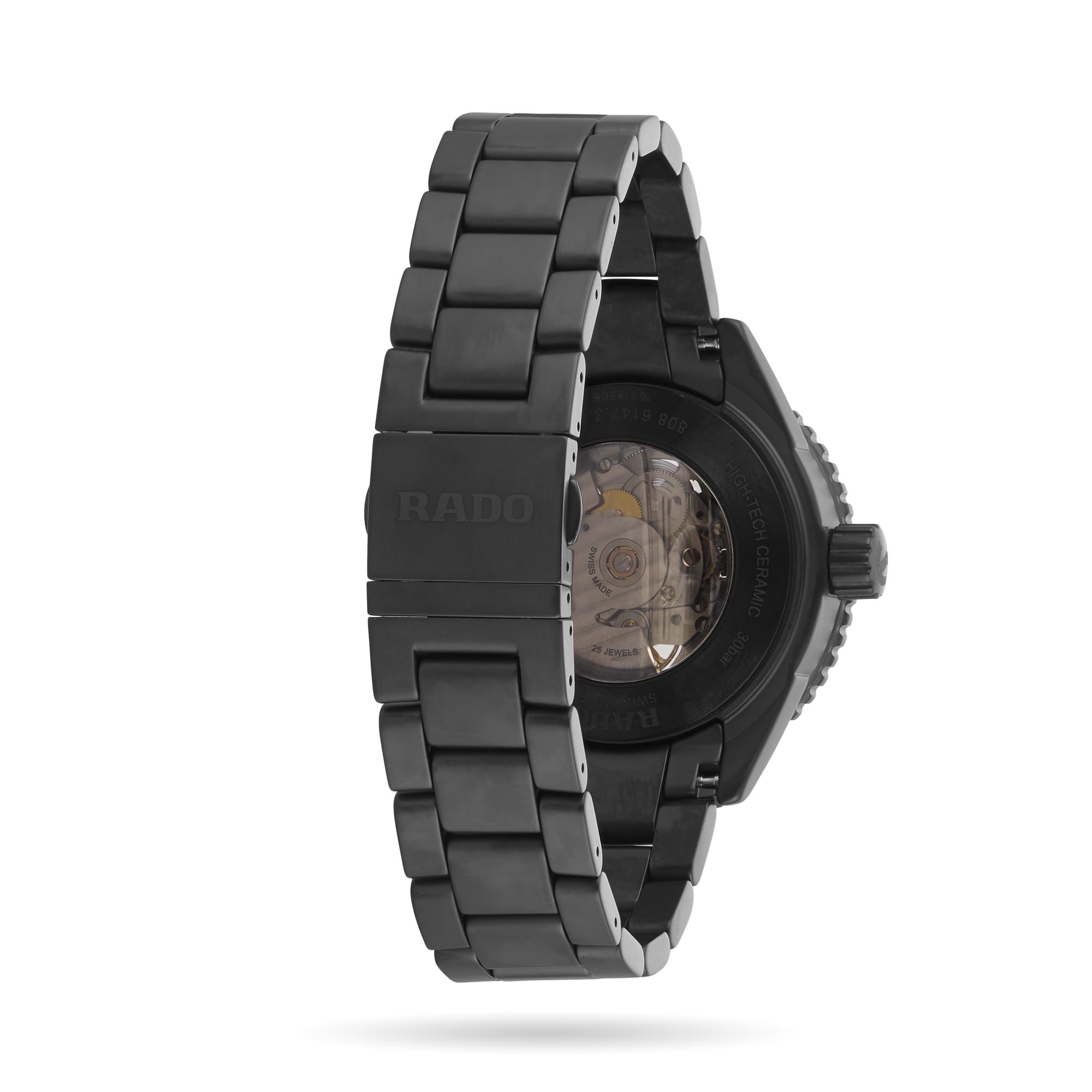 Rado black discount ceramic mens watch