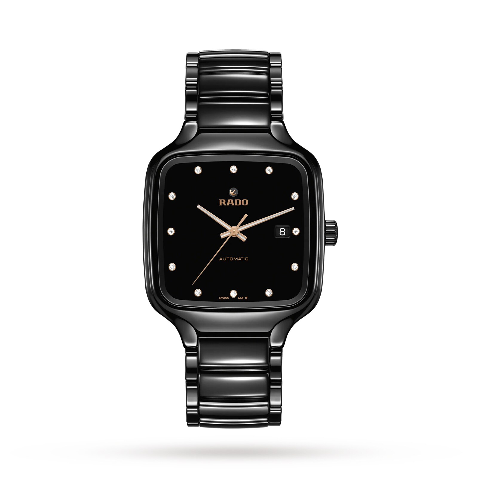 Rado True Square Automatic Diamonds 38mm Mens Watch Rado True Square Automatic Diamonds 38mm Mens Watch