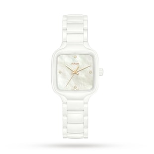 Rado True Square Diamonds 29mm Ladies Watch