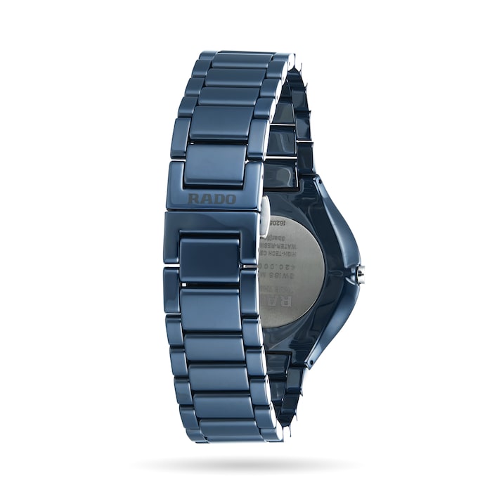 Rado True Thinline 39mm Unisex Watch Blue