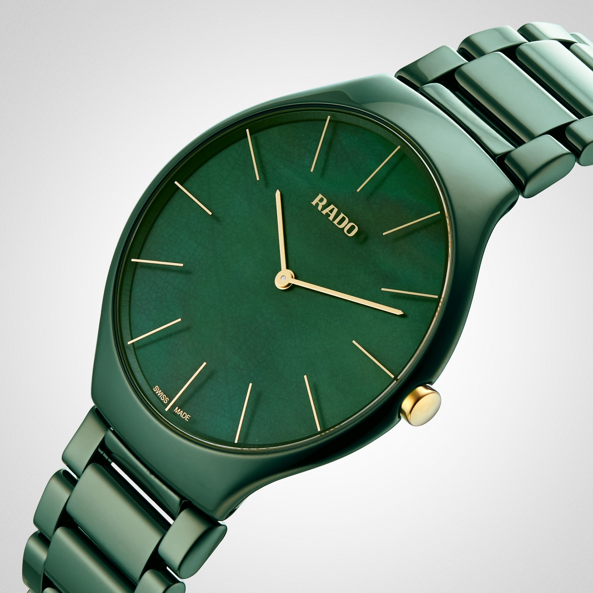 Rado green dial on sale watch