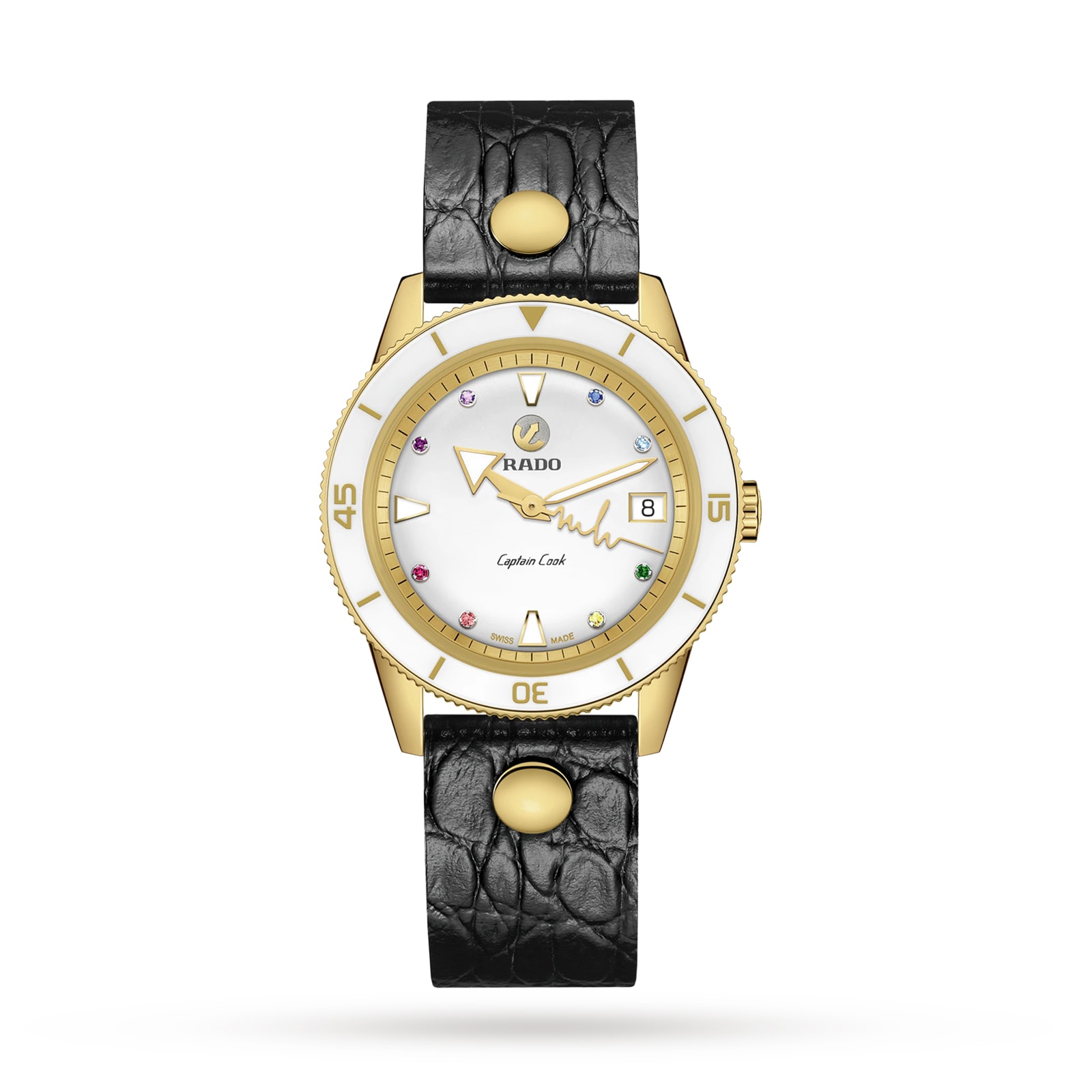 Rado Captain Cook X Marina Hoermanseder Heartbeat 37mm Ladies Watch Rado Captain Cook X Marina Hoermanseder Heartbeat 37mm Ladies Watch