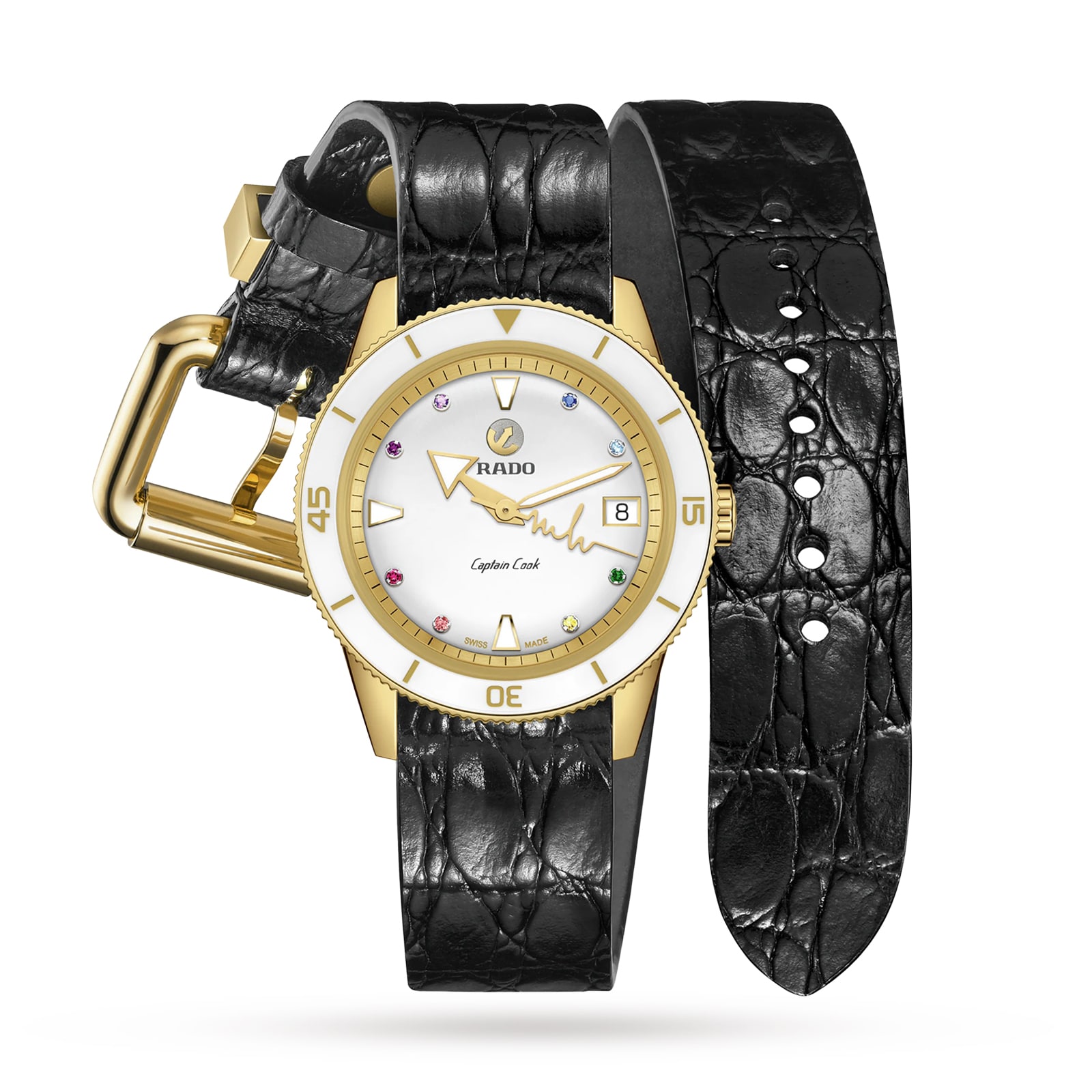 Rado Captain Cook X Marina Hoermanseder Heartbeat 37mm Ladies Watch