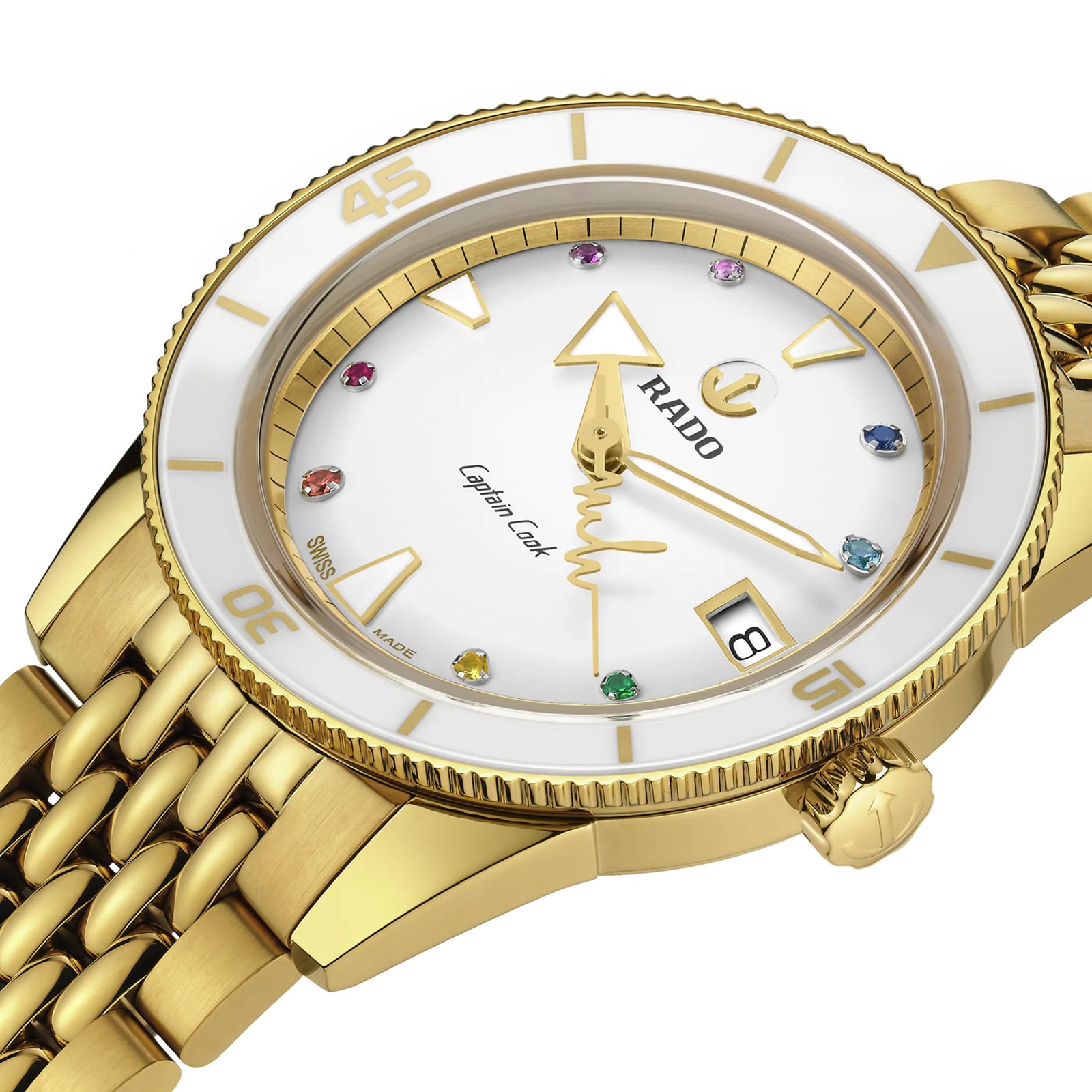 Rado Captain Cook X Marina Hoermanseder Heartbeat 37mm Ladies Watch