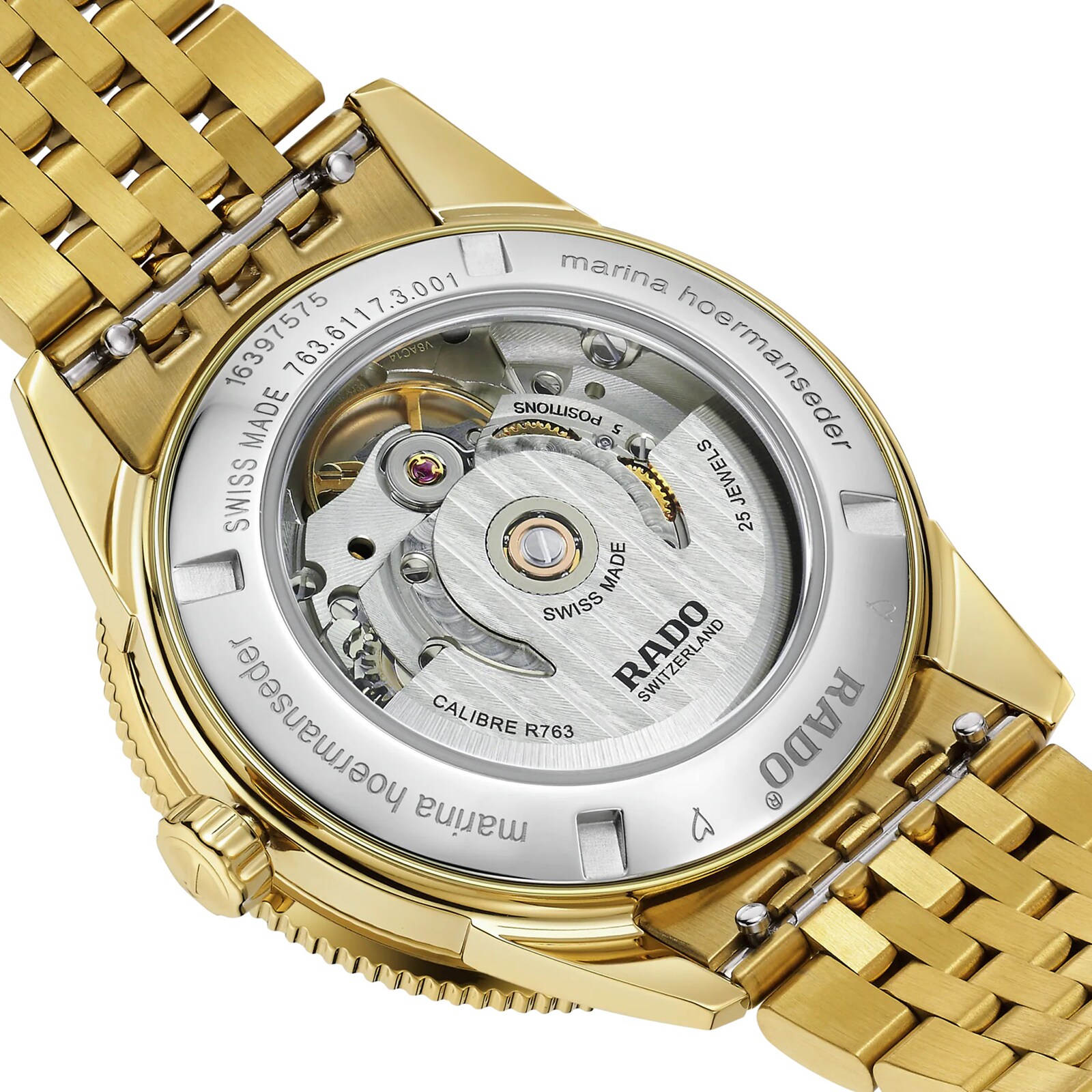 Rado Captain Cook X Marina Hoermanseder Heartbeat 37mm Ladies Watch