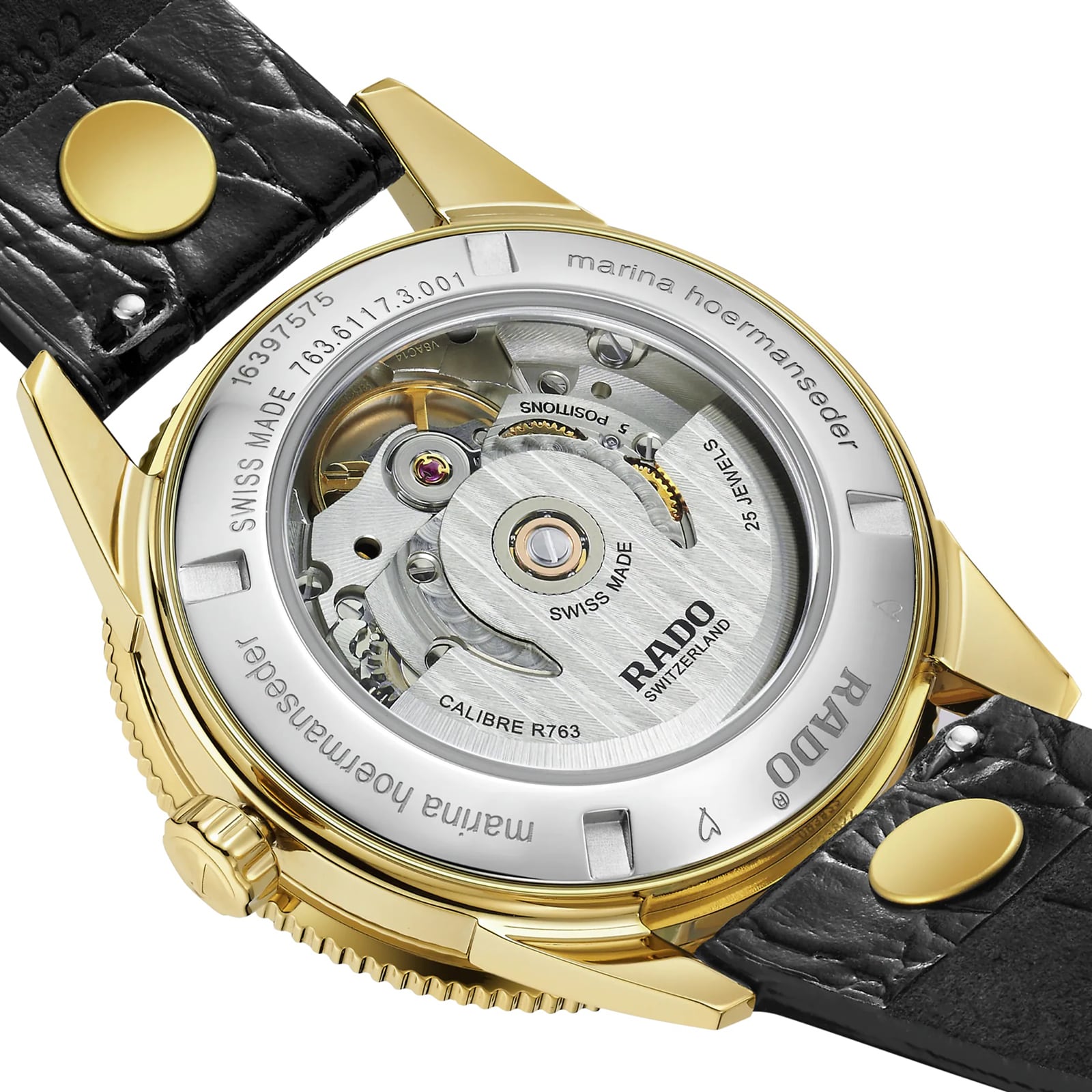 Rado Captain Cook X Marina Hoermanseder Heartbeat 37mm Ladies Watch