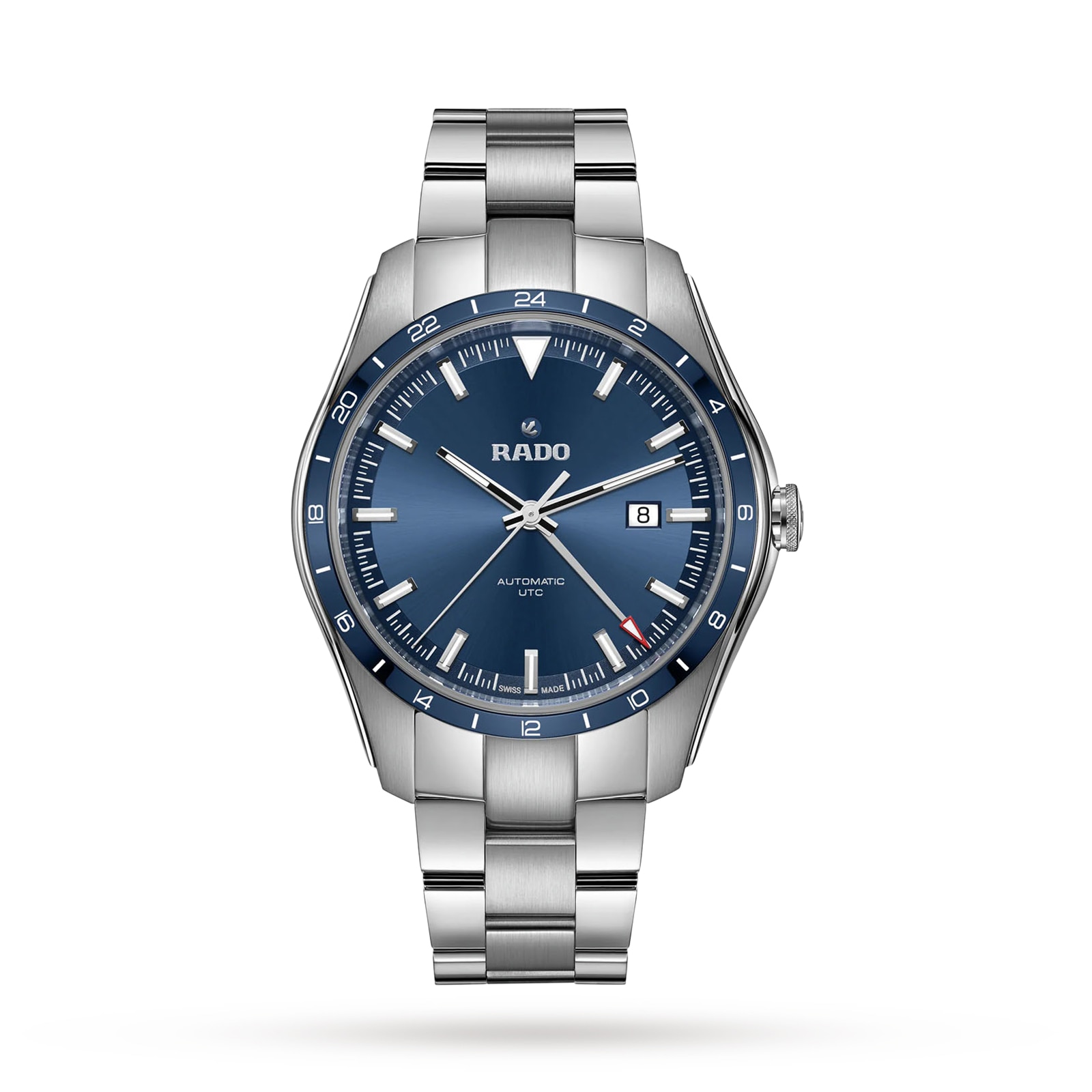 Rado HyperChrome Automatic UTC 44mm Mens Watch Blue Rado HyperChrome Automatic UTC 44mm Mens Watch Blue