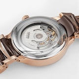 Rado Centrix Jubile Automatic Diamond 39.5mm Unisex Watch Brown