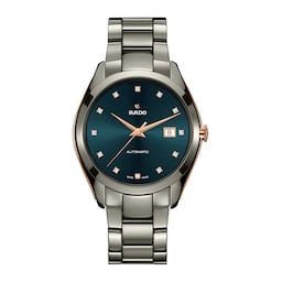 17680882 - HyperChrome Automatic Diamonds 42mm Mens Watch Blue