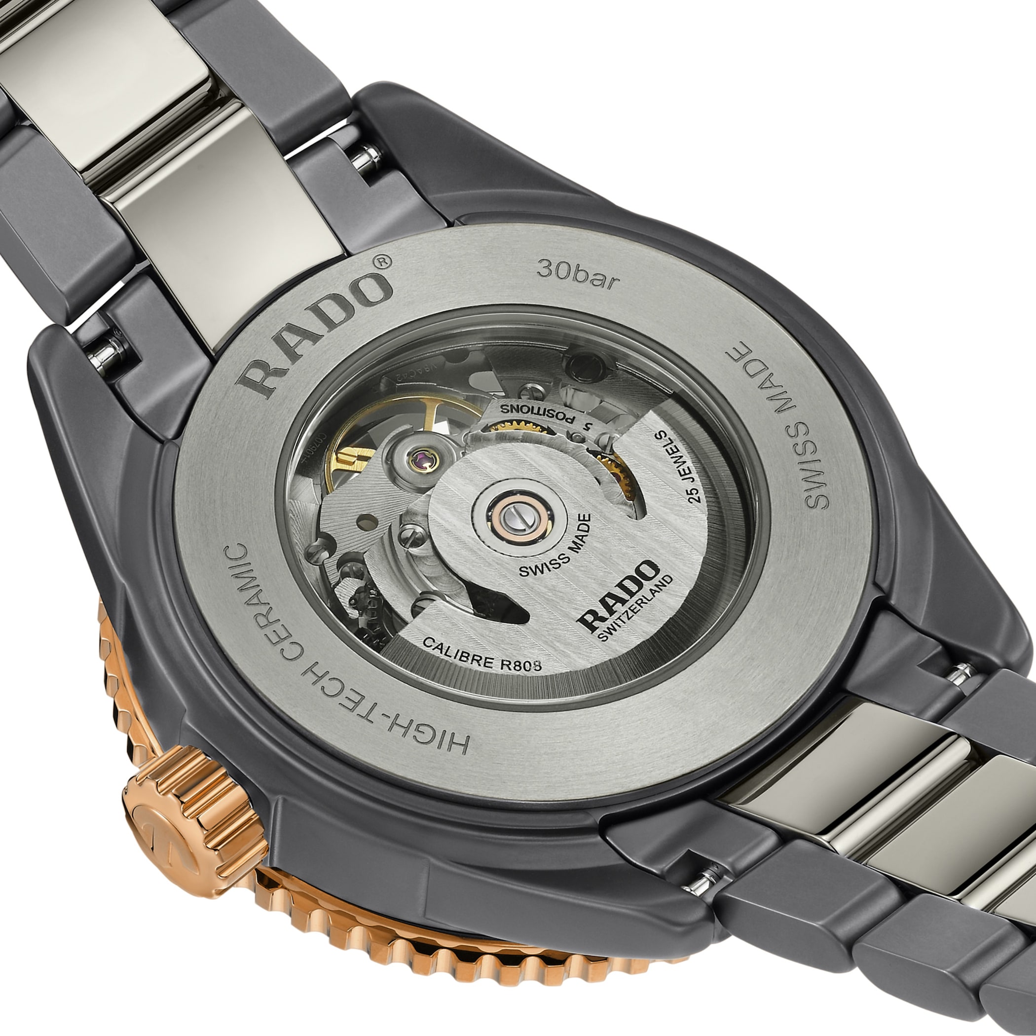 Rado Captain Cook High-Tech Ceramic Skeleton 43mm Mens Watch Rado Captain Cook High-Tech Ceramic Skeleton 43mm Mens Watch