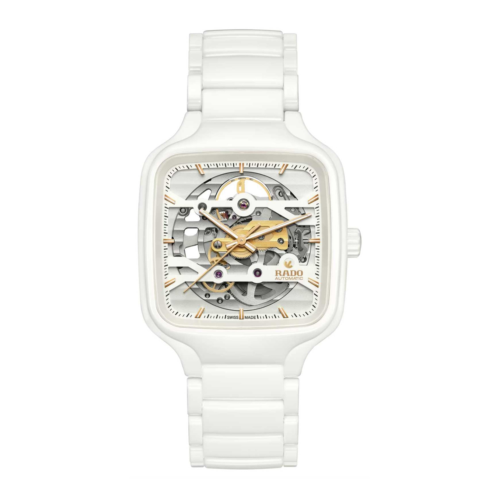 True Square Automatic Skeleton 38mm Unisex Watch