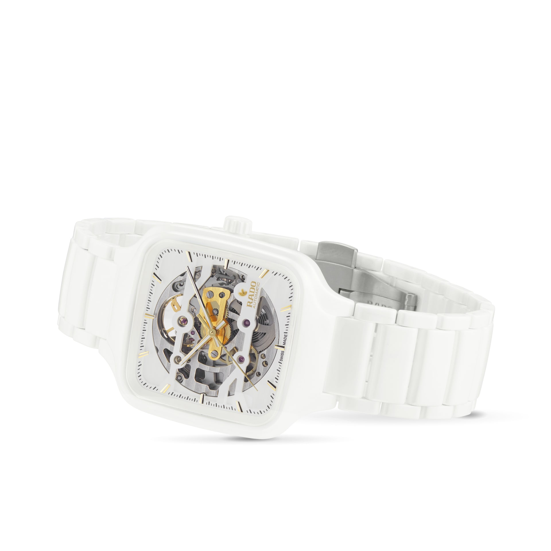 Rado True Square Automatic Skeleton 38mm Unisex Watch