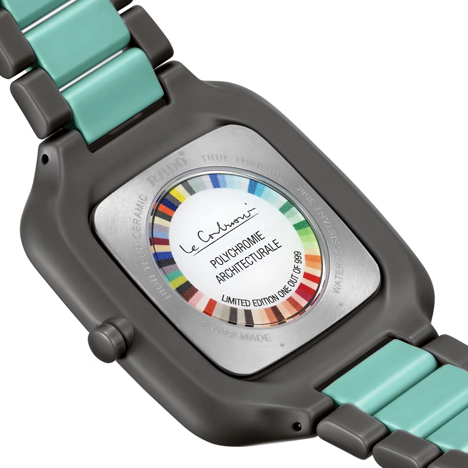 True Square Thinline Rado True Square Thinline X Les Couleurs Le Corbusier 37mm Limited ...