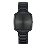 Rado True Square Thinline X Les Couleurs Le Corbusier Limited Edition 37mm Unisex Watch Black