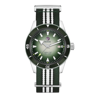 Rado Captain Cook X Cameron Norrie Limited Edition 42mm Mens Watch 3 Strap Set